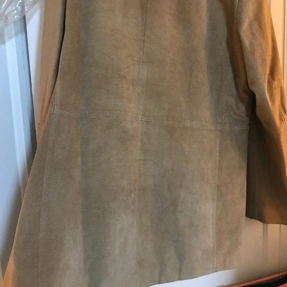 AR A. Bernardo Fashions Company Suede Coat - Picture 4 of 5